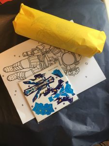 eco-friendly pass the parcel game from Cosmos Party Supplies