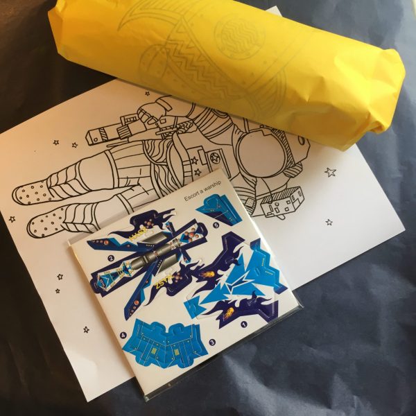 eco-friendly pass the parcel game from Cosmos Party Supplies