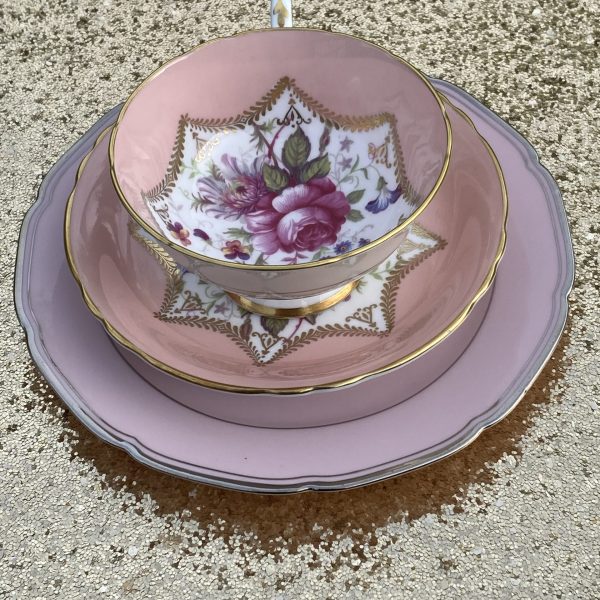 Vintage Trio Hire ( cup,saucer & sideplate)