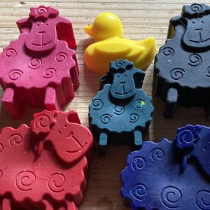 Happy Sheep Crayons