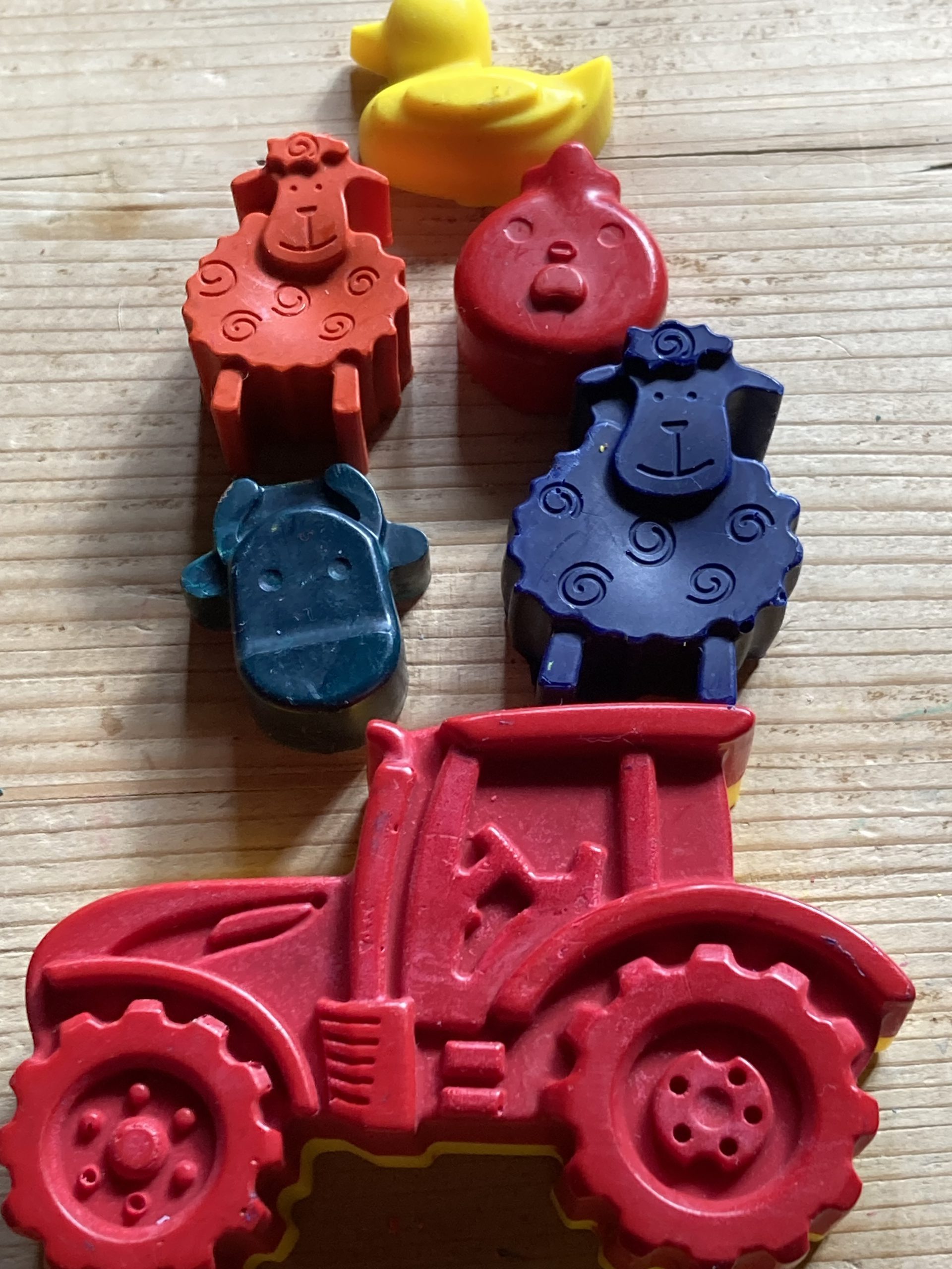 Farm Crayons