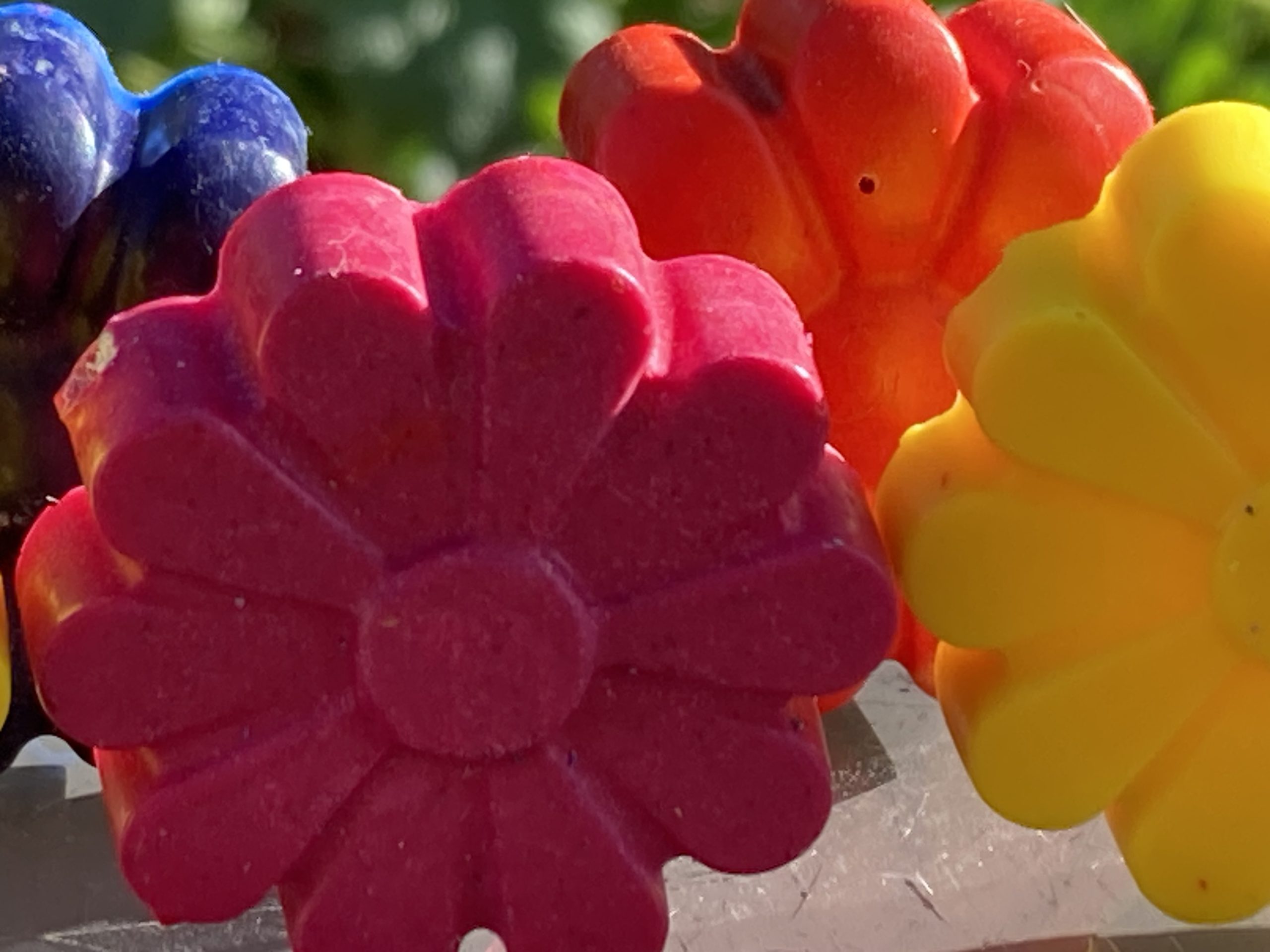 Flower pass the parcel