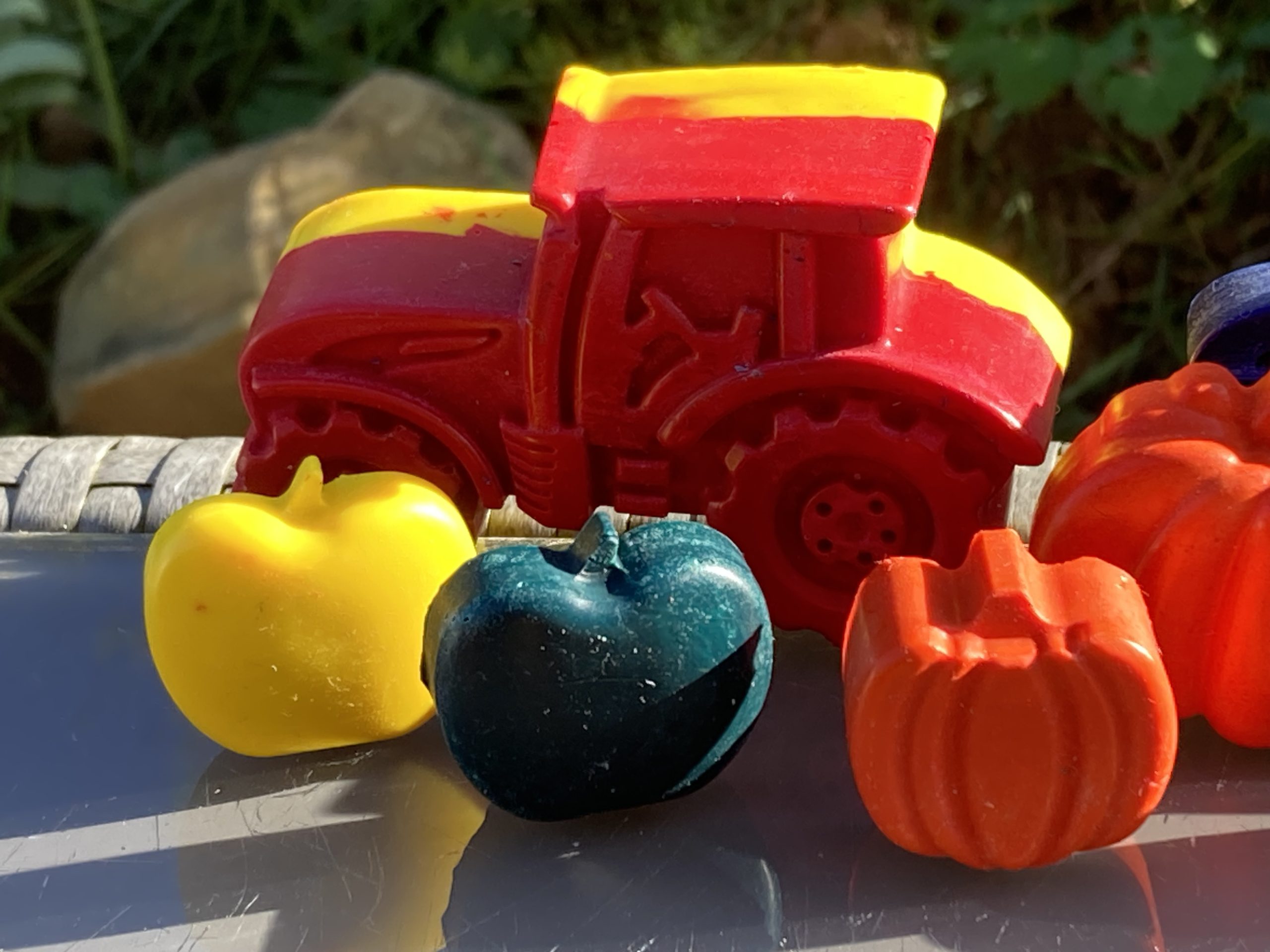 Blue Tractor Parcel Bag