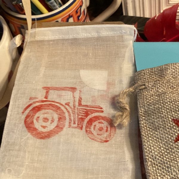 Tractor Keepsake Party Bag